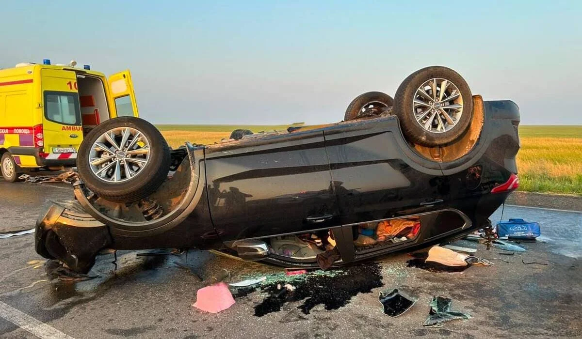Водитель Chevrolet погиб, пятеро пострадали в ДТП в Костанайской области