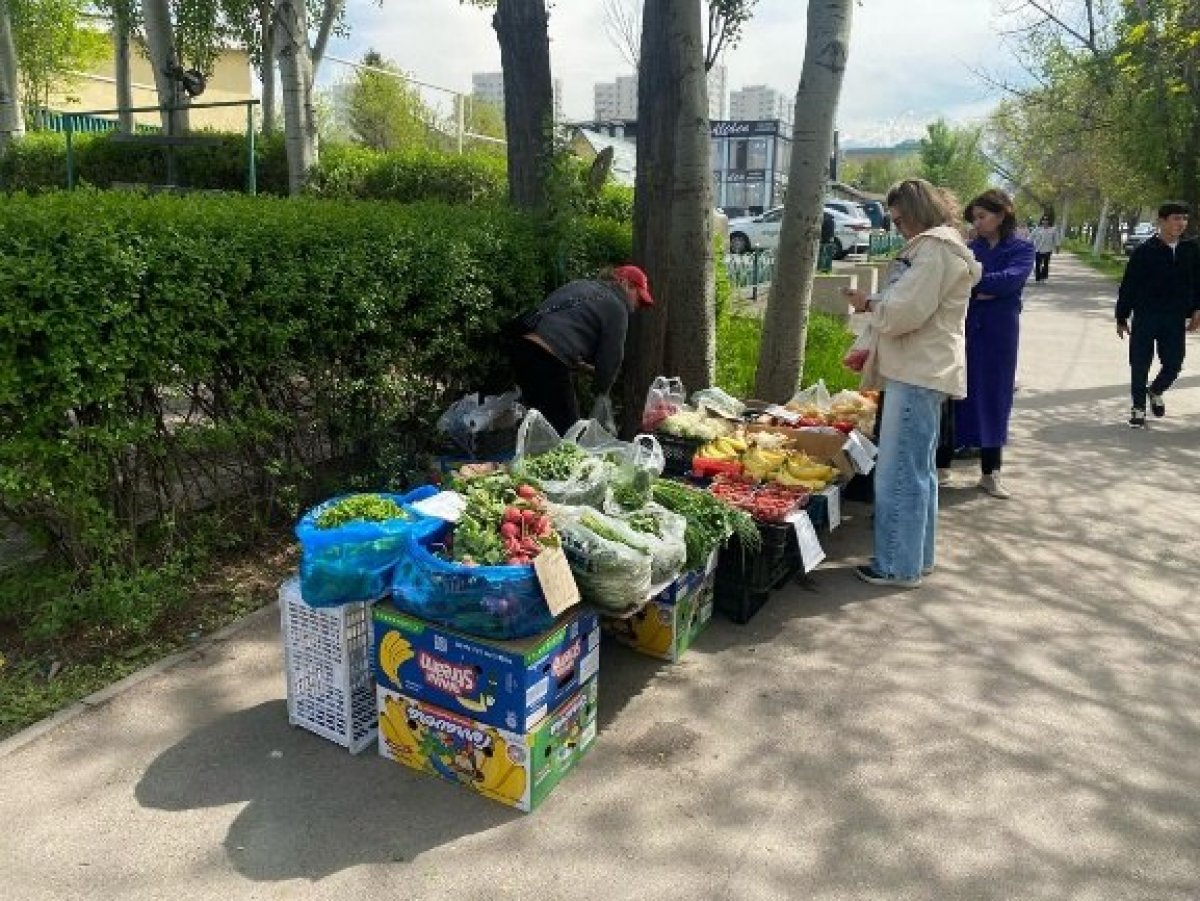 Семь крупных точек стихийной торговли ликвидировали в Алматы