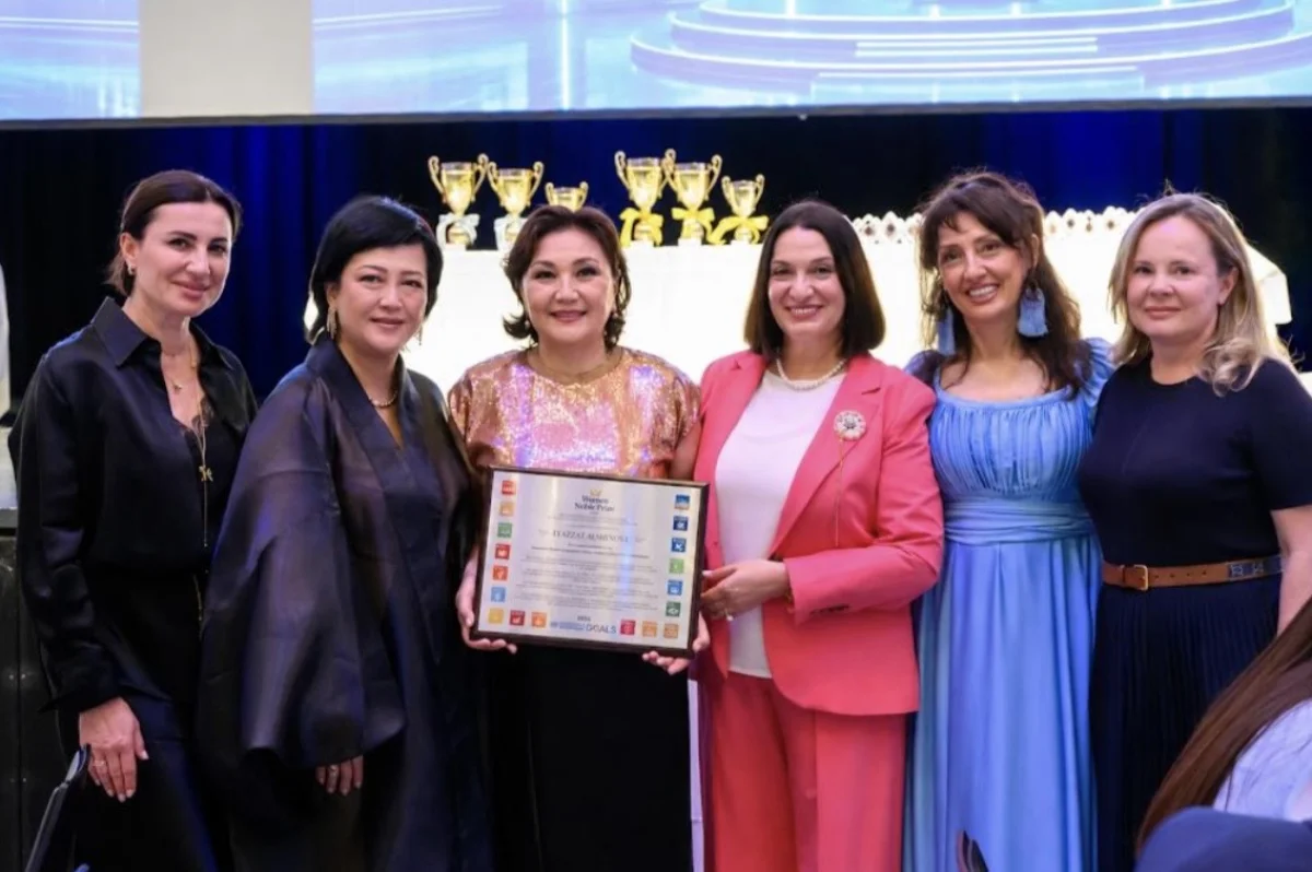 Казахстанка стала лауреатом премии «Women Noble Prize»