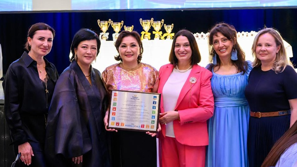 Қоғам қайраткері Ләззат Алшынова «The Women Noble Prize 2026» сыйлығының лауреаты атанды
