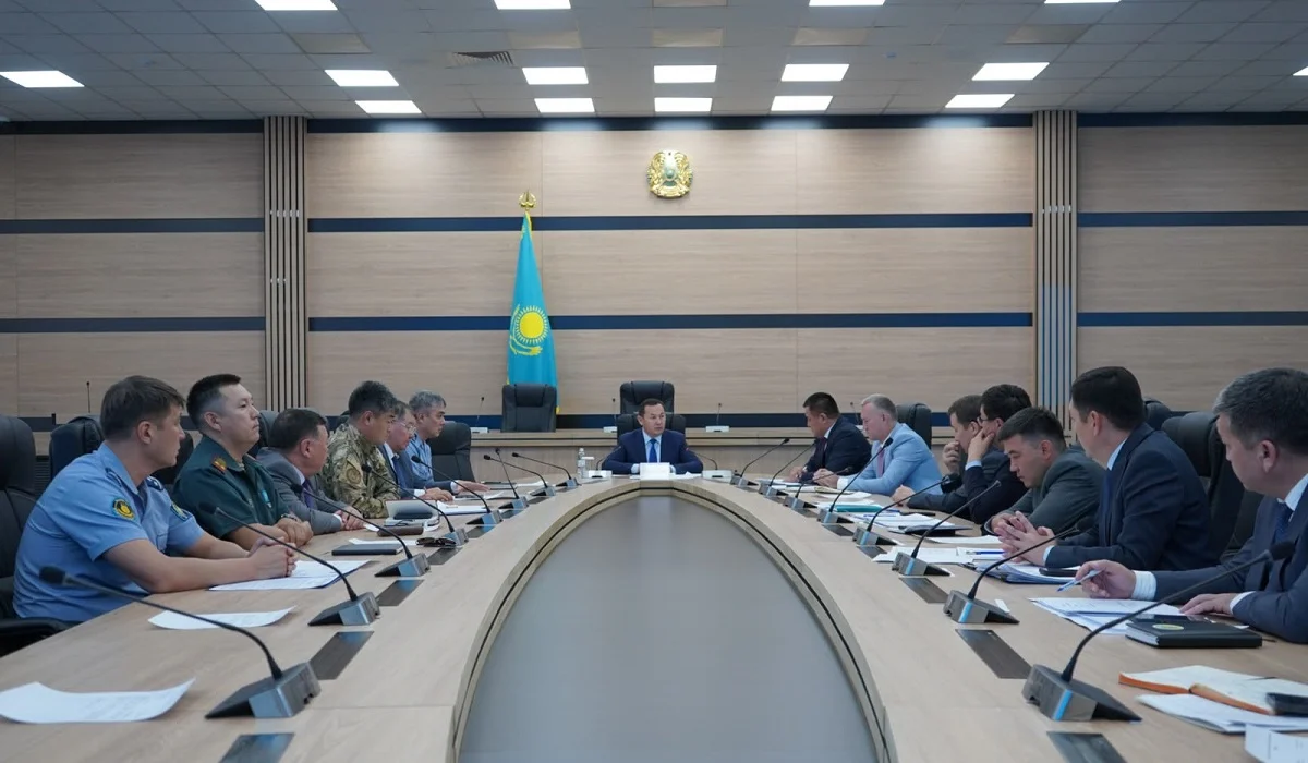 Шымкентте сайлау учаскелерінің қауіпсіздігі бойынша арнайы жиын өтті