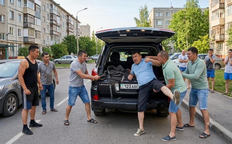 Мужчину затолкали в багажник и увезли после дорожного конфликта в Актобе