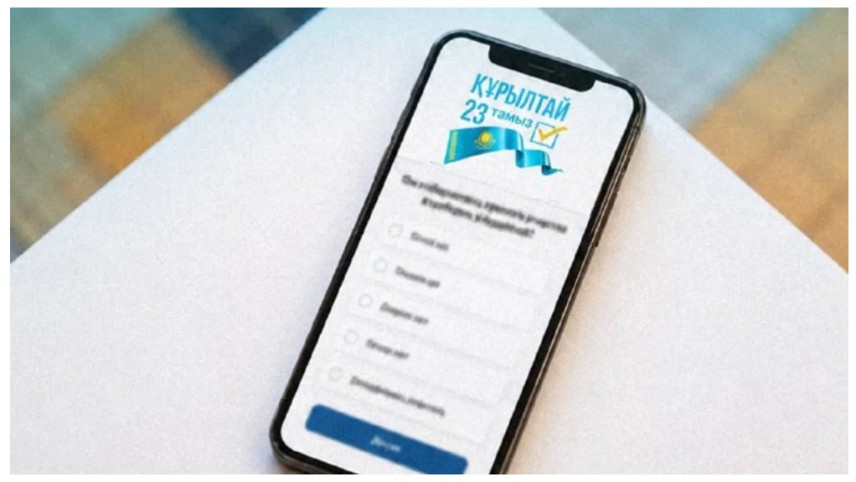 Азаматтардың 70,3%-ы Құрылтай сайлауында дауыс беруге ниетті – сауалнама