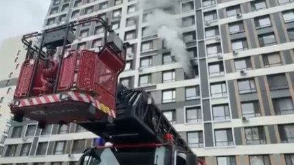 В Астане загорелась квартира в 18-этажном доме