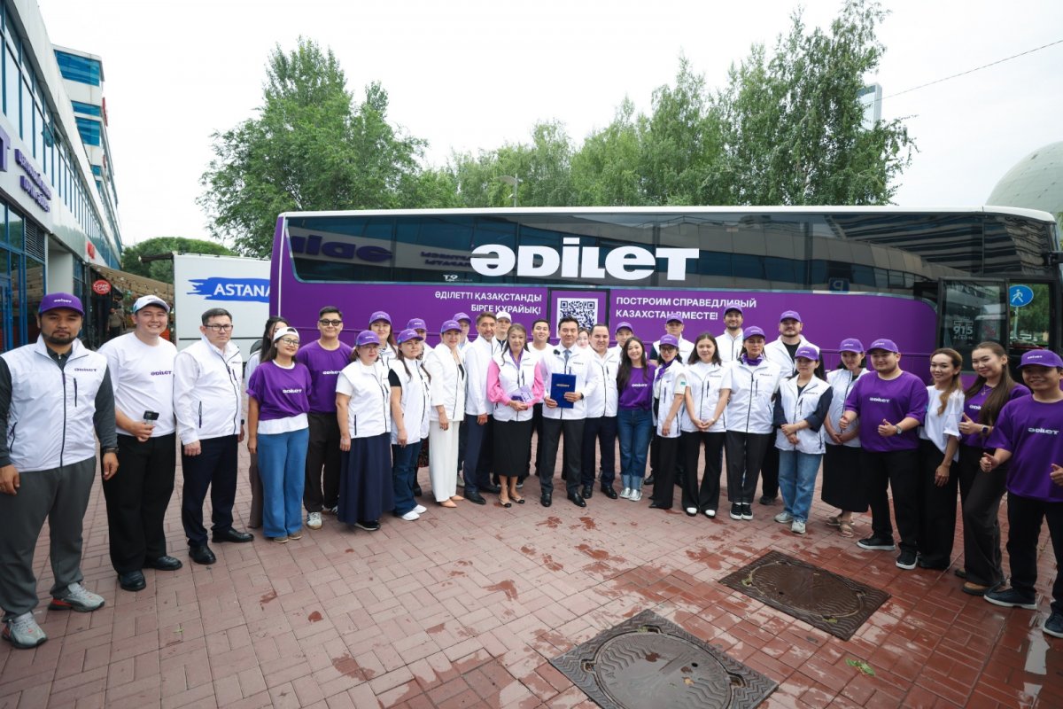 «Әділетті Қазақстан үшін»: «Әділет» партиясының мобильді керуендері елдің 17 облысын аралайды