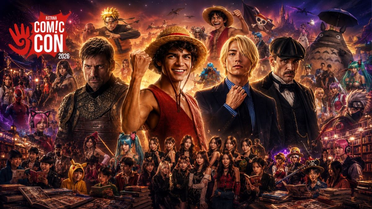 Comic Con Astana 2026: кино, комикстер, бейнеойындар және киберспорт әлемі
