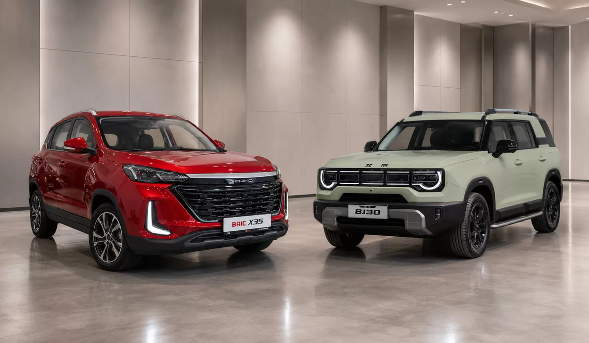 BAIC X35 и BJ30e готовят к продаже в Казахстане