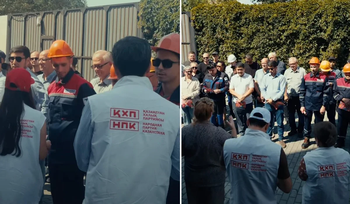 Қазақстан халық партиясының кандидаттары Павлодарда еңбек ұжымдарымен кездесті