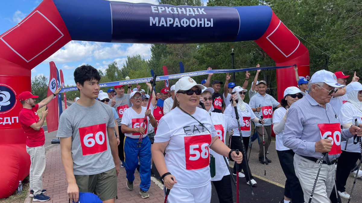 ЖСДП зейнет жасын төмендету туралы бастамасын «Бостандық марафонында» таныстырды