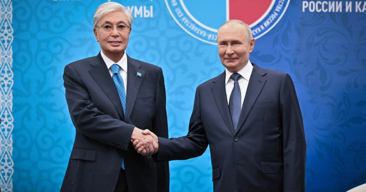  Қасым-Жомарт Тоқаев Ресей Президенті Владимир Путинмен кездесті 