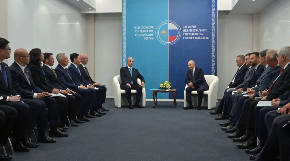 Товарооборот растет, инвестиции бьют рекорды: Путин оценил сотрудничество с Казахстаном