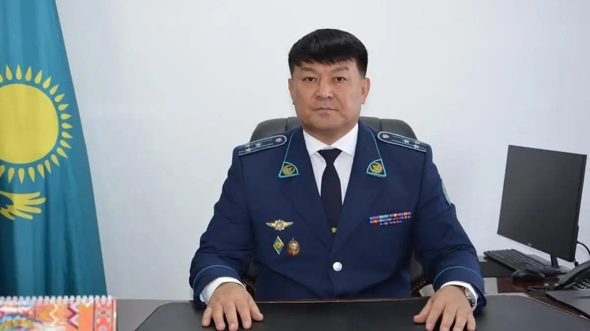 Ұлытау облысының полиция департаментіне жаңа басшы тағайындалды