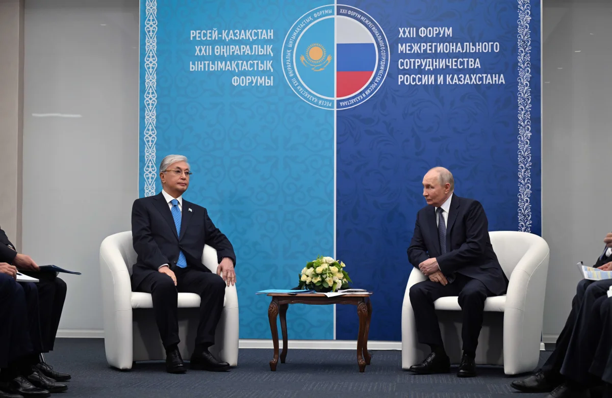 Касым-Жомарт Токаев встретился с Президентом России