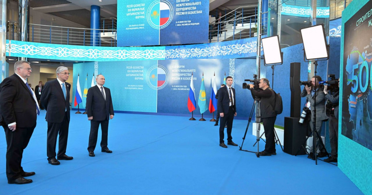  Қазақстан мен Ресей президенттеріне сауда және логистика саласындағы цифрлық жобалар таныстырылды 