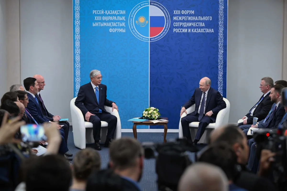 Тоқаев Ресей-Украина қақтығысын тоқтату қажеттігін атап өтті