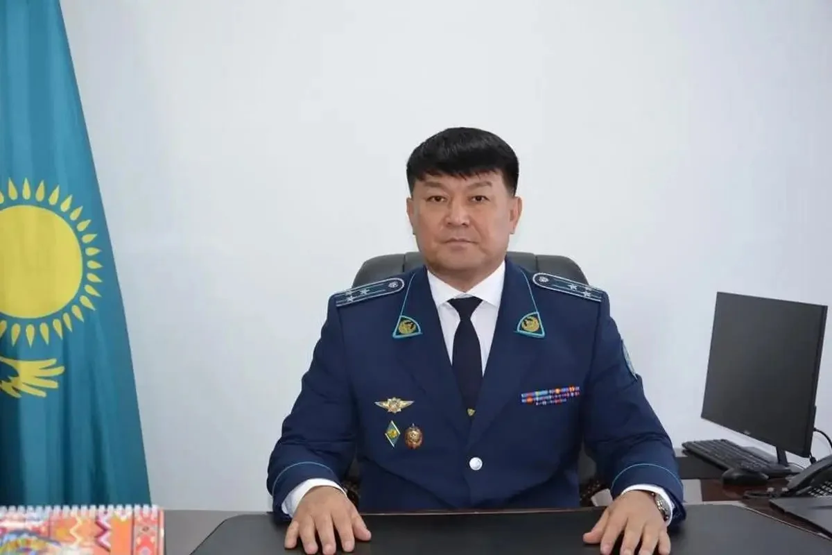 Ұлытау облысы полиция департаментінің жаңа бастығы тағайындалды