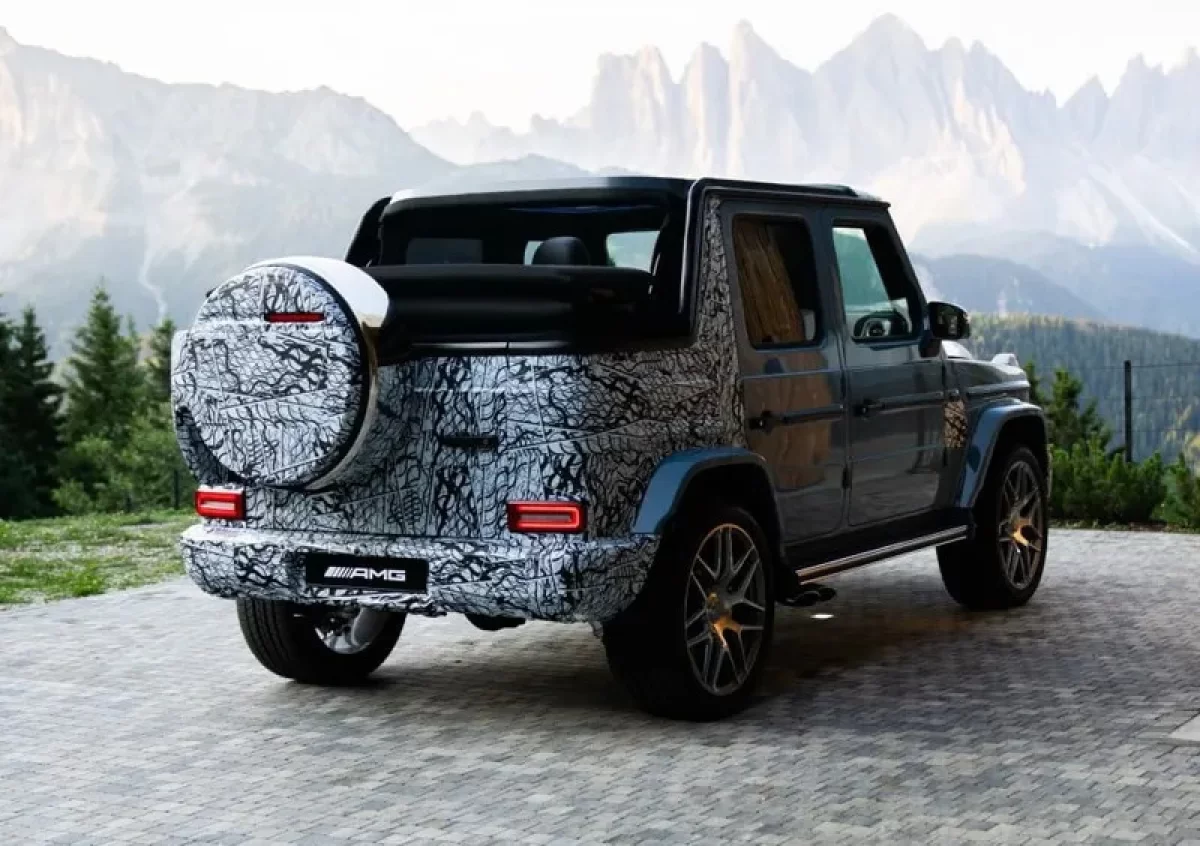 Mercedes готовит четырехдверный кабриолет G-Class