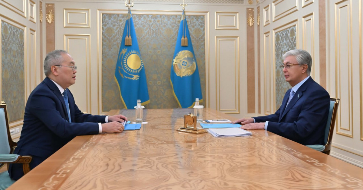   Президент Қасым-Жомарт Тоқаев Қаржылық мониторинг агенттігінің төрағасы Жанат Элимановты қабылдады   
