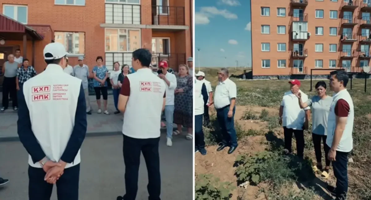 Атбасарда бір жыл бұрынғы мәселе шешілді ме? ҚХП өкілдері проблемалы үйлерді қайта тексерді