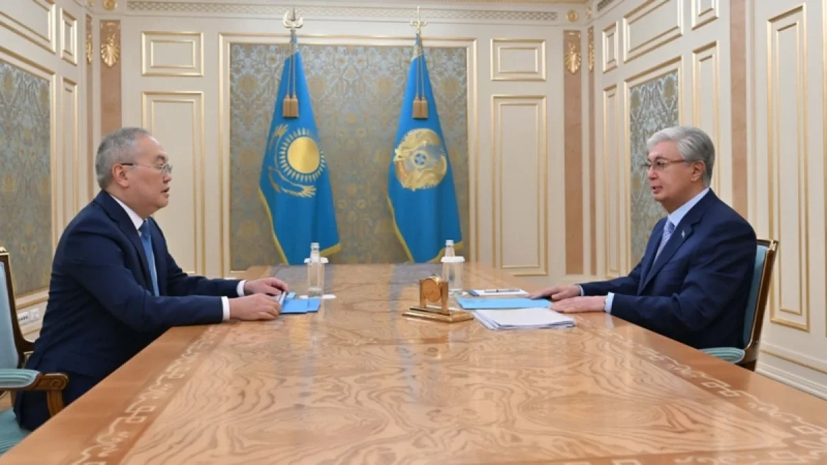 ҚМА төрағасы Президентке есеп берді