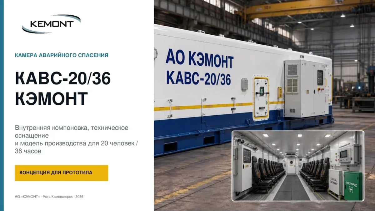 Капсулу спасения для шахтеров разработали конструкторы из Усть-Каменогорска