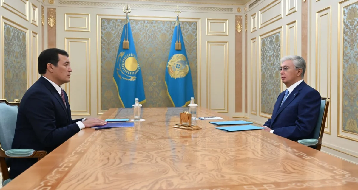 Қасым-Жомарт Тоқаев Қазақстанның Ұлыбритания және Солтүстік Ирландия Біріккен Корольдігіндегі жаңадан тағайындалған елшісі Әлібек Бақаевты қабылдады