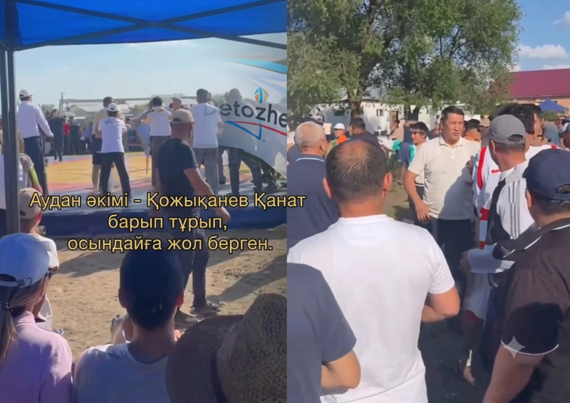 Спартакиада с чиновниками закончилась массовой дракой в Карагандинской области