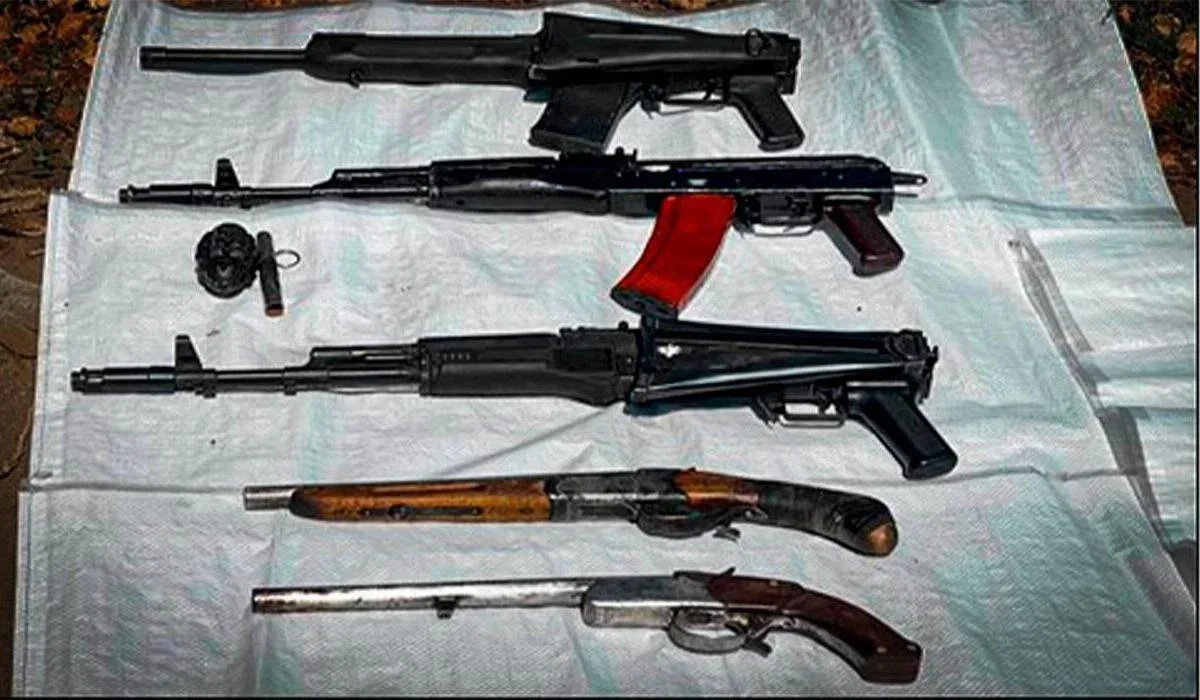 Автоматтар, гранаталар, жүздеген оқ-дәрі: ҰҚК арнайы операциясының нәтижесі жарияланды