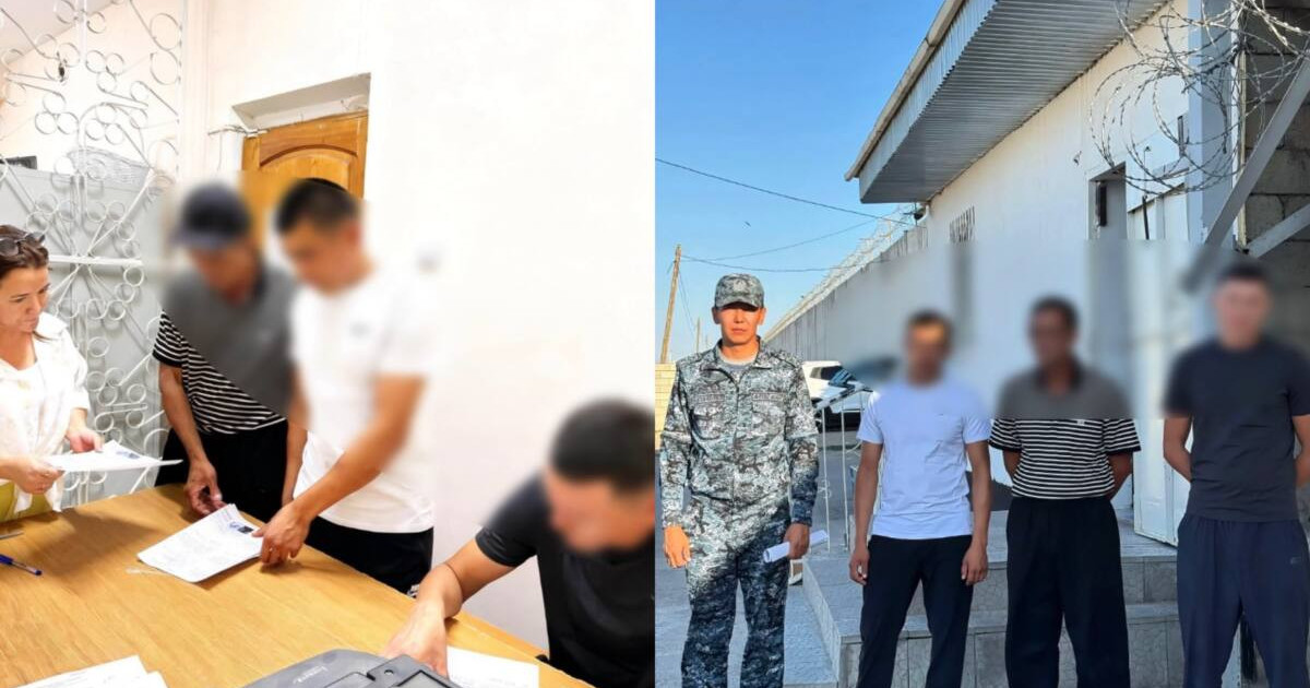  Таразда үш сотталған азамат рақымшылықпен босатылды 