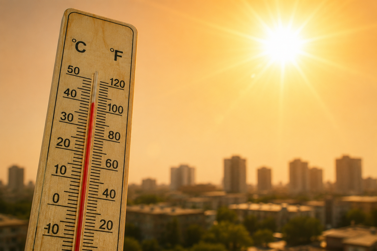 Казахстан накроет экстремальная жара: где температура поднимется до +42 °C