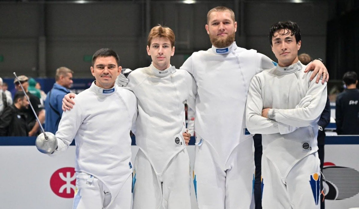Казахстан впервые в истории стал чемпионом мира по фехтованию на шпаге