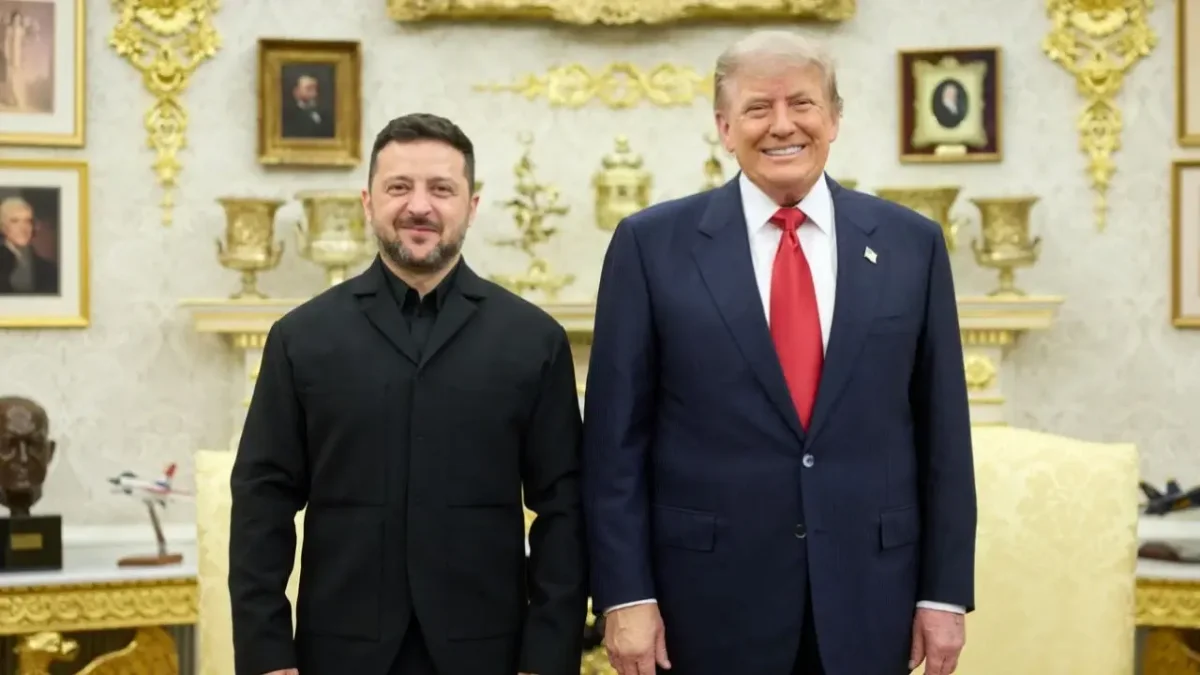 Трамп Ақ үйде Зеленскийді қабылдады