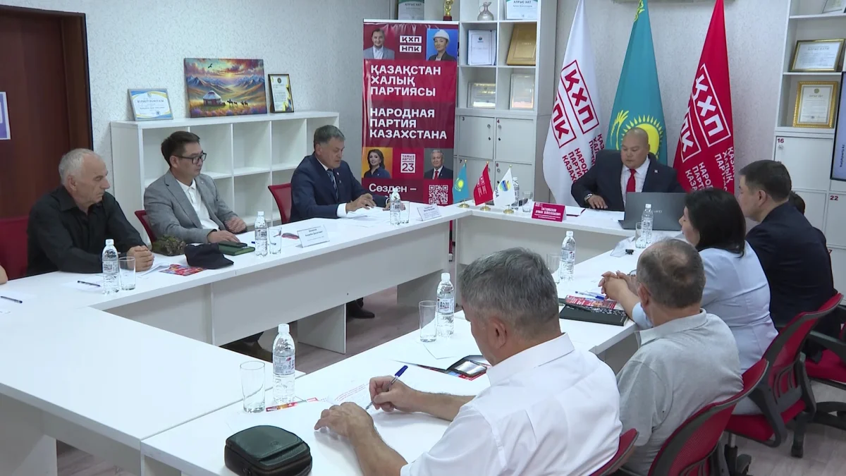 Кандидаты в депутаты Курултая от НПК обсудили вопросы развития социальной сферы в Кокшетау
