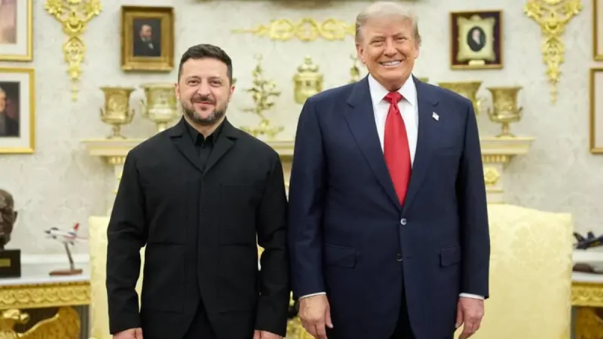 Трамп пен Зеленский Ақ үйде жеке кабинетте сөйлесті