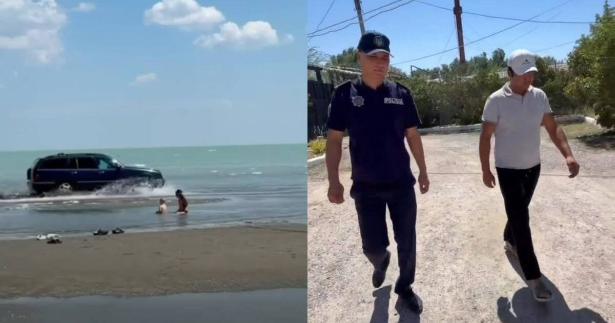  Балқаш жағалауында көлікпен жүрген жүргізуші 10 тәулікке қамалды (ВИДЕО) 