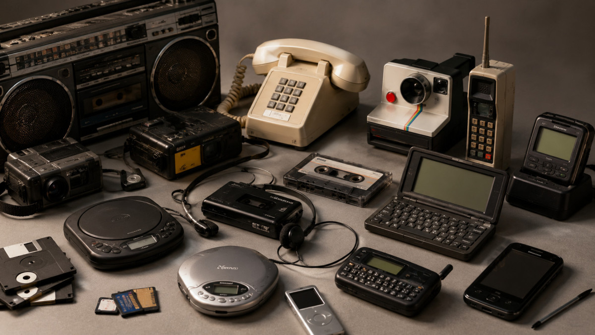 Кладбище техники: какие гаджеты исчезли за последние 50 лет