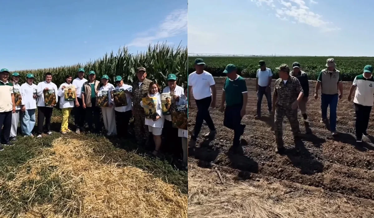 «Ауыл» кандидаттары Бәйтерек ауданындағы өндіріс орындарының жұмысымен танысты