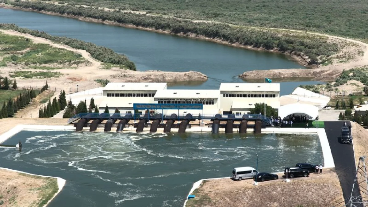 Жители Шардары получили новый источник питьевой воды