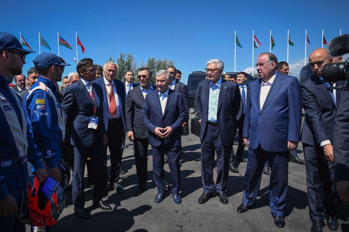 Токаев принял участие в открытии мирового Гран-при на Иссык-Куле