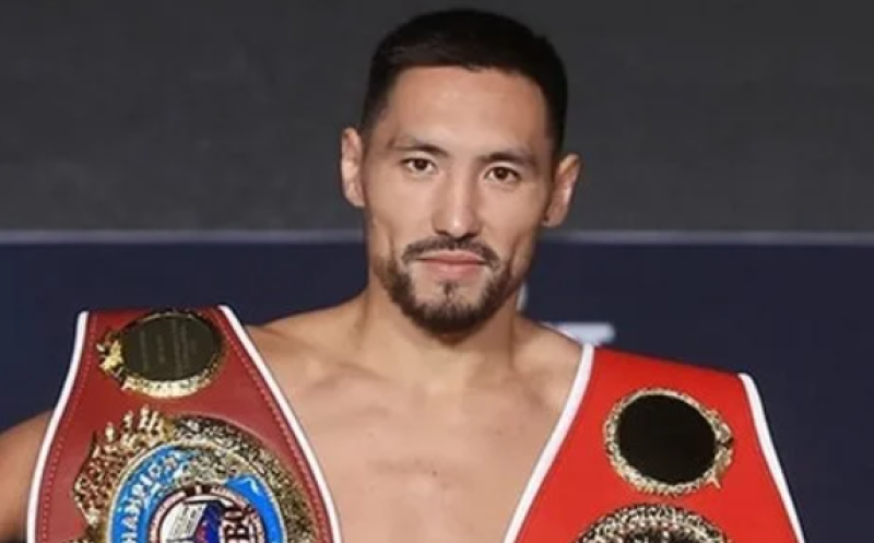 Жанибек Алимханулы сразу вошел в топ-2 рейтинга WBO после смены веса