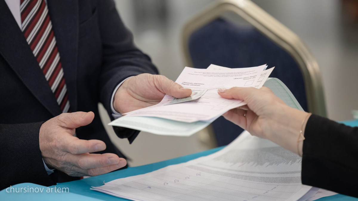 Құрылтай сайлауындағы бюллетень қандай болады? ОСК түсіндірді