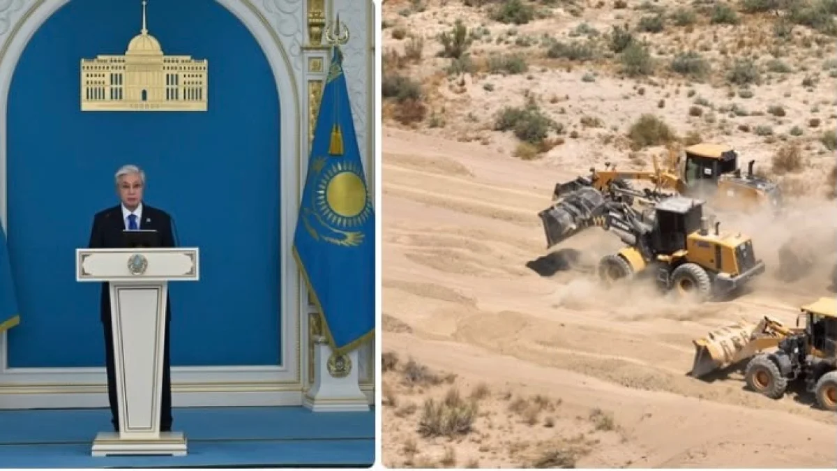 Токаев дал старт строительству трёх крупных дорог – «золотому мосту» между Китаем и Европой