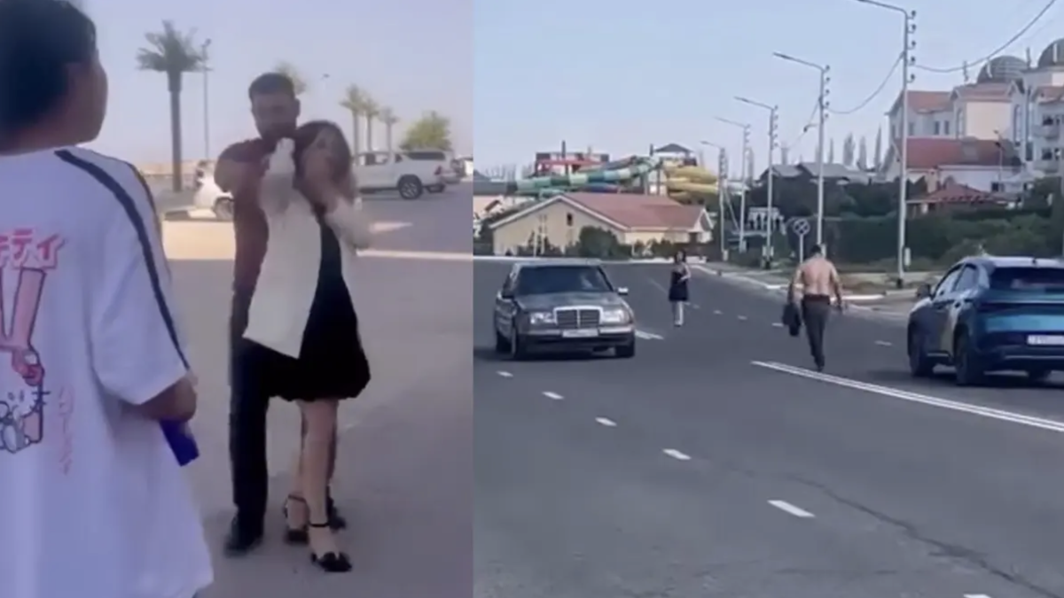 В Актау очевидцы спасли девушку от агрессивного мужчины