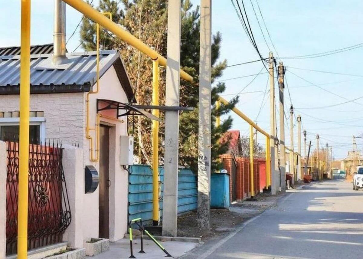 Газ приходит в дома