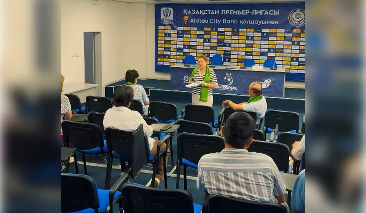 «Байтақ» жасылдар партиясы спорт кешінінің ұжымымен кездесті