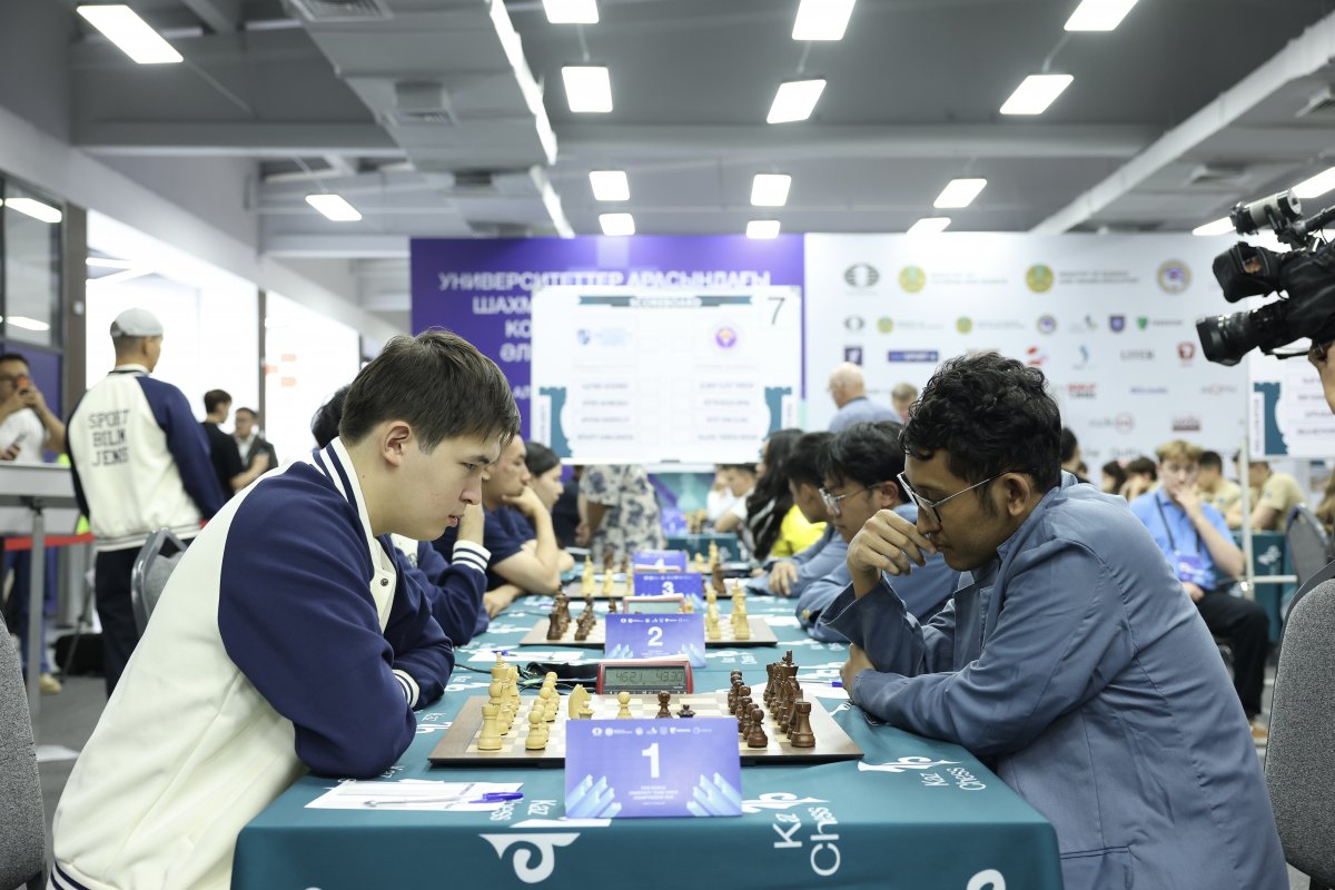 Финал FIDE World University Team Chess Championship проходит в Алматы