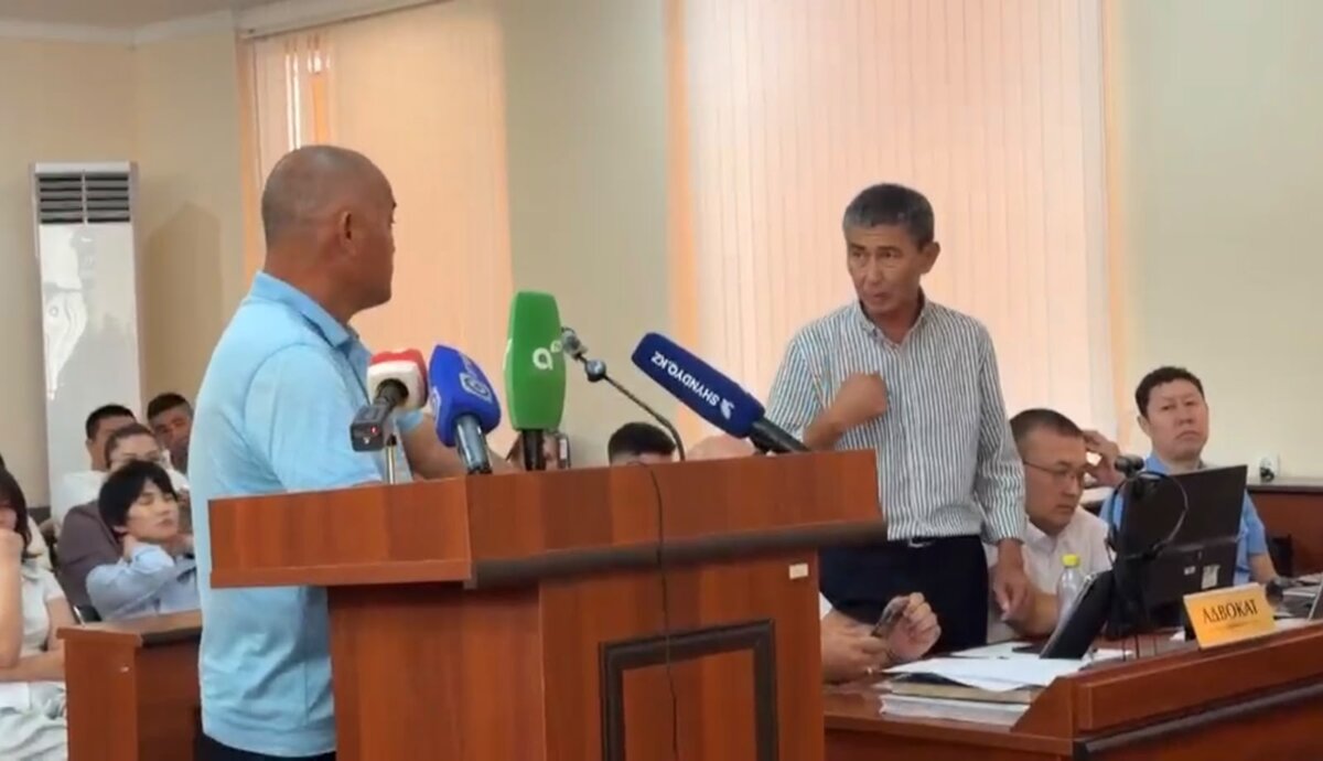 Сотта күдікті Шерхан Аймаханның әкесі мен марқұм Нұрай Серікбайдың әкесі бетпе-бет жауап берді
