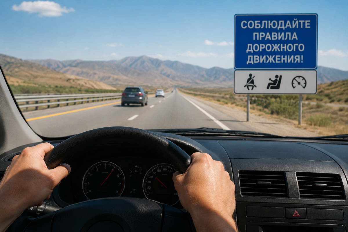 Казахстанских водителей срочно предупредили перед поездками в сезон отпусков