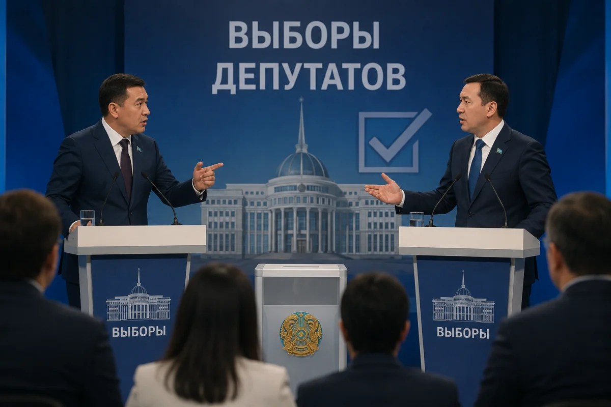 В Астане начались телевизионные дебаты политических партий