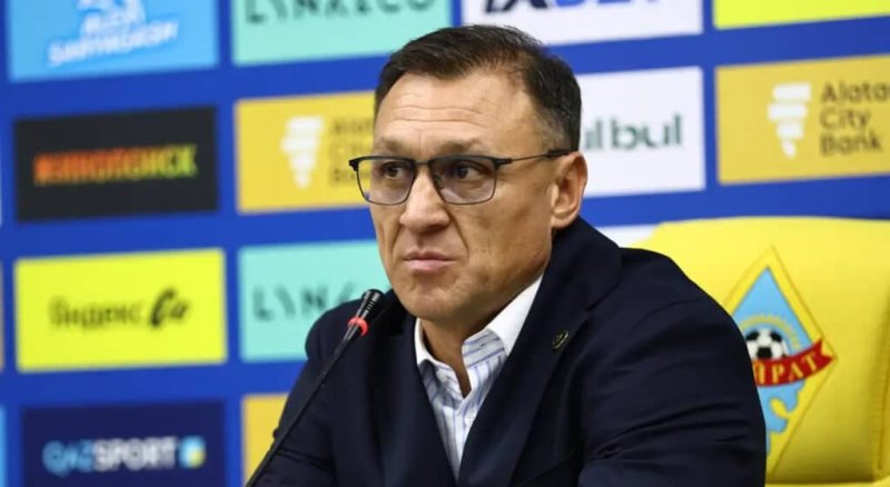 Главный тренер «Кайрата» подвел итоги матча с «Левски»